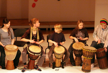 Zimska produkcija bobnarjev Plesne izbe Maribor