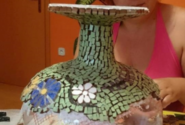 Družinski mozaiki - cvetlični lonci