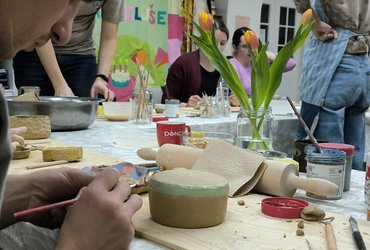 Lončarski party z Nino in Evo <em>Foto: Zavod Mars Maribor</em>