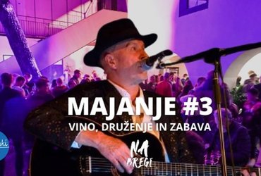 Majanje #3: Vlado Kreslin, vino na Bregi in DJ ČERI BOMB