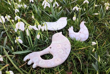 Glinene ptice z Evo Prepeva