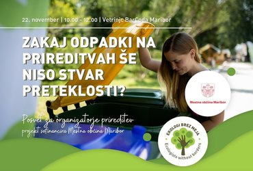 Posvet: Zakaj odpadki na prireditvah še niso stvar preteklosti? 