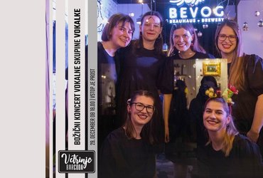 BOŽIČNI KONCERT VOKALNE SKUPINE VOKALKE