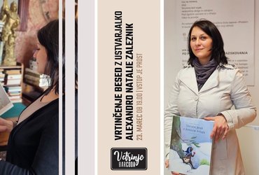 Vrtinčenje besed z ustvarjalko Alexandro Natalie Zaleznik