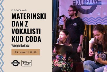 Materinski dan z vokalisti KUD Coda