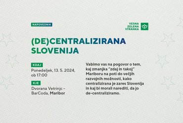 (De)centralizirana Slovenija