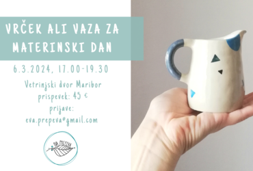 Za materinski dan - vaza ali vrček