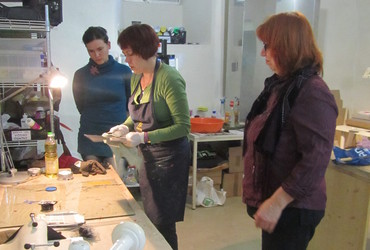 Brezplačni prikazi grafičnih tehnik <em>Foto: Društvo Hiša!</em>