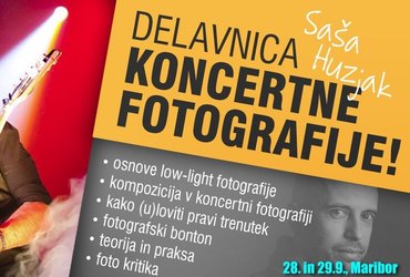 Delavnica koncertne fotografije