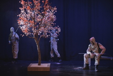 Pogovor o uprizoritvi Človek, ki je gledal svet <em>Foto: Nejc Saje</em>