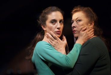 Pogovor o uprizoritvi Hitchcock <em>Foto: Nejc Saje</em>