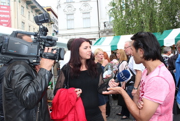 Obeležitev svetovnega dneva beguncev <em>Foto: Društvo Odnos</em>