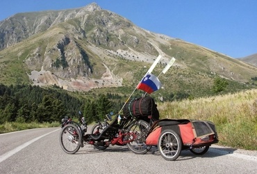 Peter Osterveršnik: S kolesom v center športnega sveta