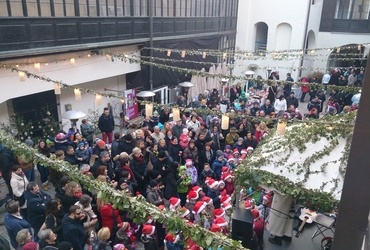 INERVILOVO VILINSKO DVORIŠČE V PREDPRAZNIČNEM VZDUŠJU