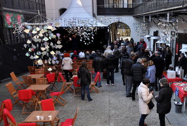 INERVILOVO VILINSKO DVORIŠČE V PREDPRAZNIČNEM VZDUŠJU