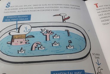 Čitalnica na dvorišču: Moja abeceda z avtorjem Žigo X Gombačem