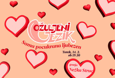 Večer slamovske poezije Ožuljeni jezik z gostjo Nežko Struc