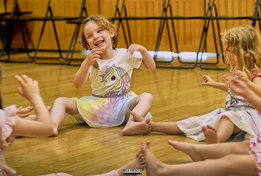 Otroška plesna ustvarjalnica za otroke od 4 – 6 let <em>Foto: Foto: David Orešič</em>