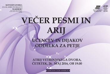 Večer pesmi in arij 