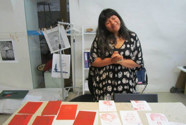 Brezplačni prikazi grafičnih tehnik <em>Foto: Društvo Hiša!</em>