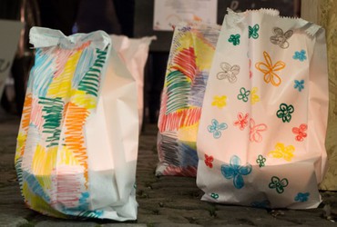 Palčki, osvetlite pot! <em>Foto: Društvo Hiša!</em>