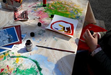 USTVARJAMO ali »PIKA, PIKA, PIKICA, TO JE LEPA SLIKICA« 