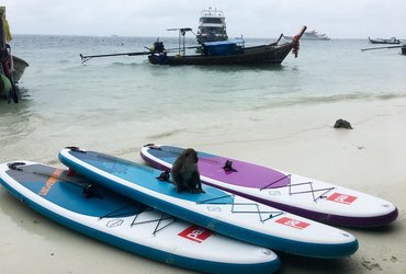 Špela Zupanc in Iris Učakar: Kako smo s supi raziskovali Tajsko? <em>Foto: Špela Zupanc in Andreja Počkaj</em>