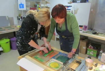 Večerni sitotisk: tečaj za odrasle