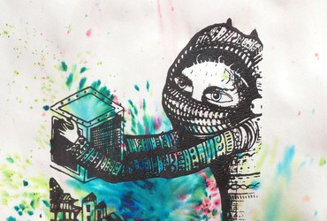 Vikend za sitotisk & sprejanje s šablonami