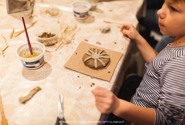 Vilinske ustvarjalnice: GLINENE SNEŽINKE