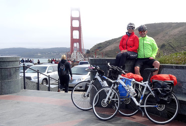 Breda in Božo Oman: Pacifiška kolesarska pot