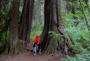 Breda in Božo Oman: Pacifiška kolesarska pot <em>Foto: Društvo popotnikov Vagant</em>