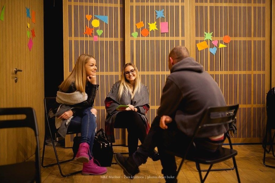 ŽIVA KNJIŽNICA MARIBOR: Skrbimo zase in za druge <em>Foto: Dejan Bulut</em>