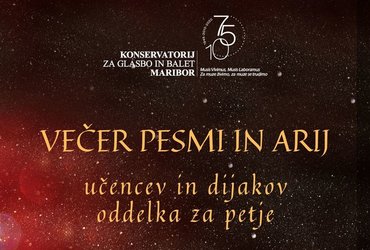 Večer pesmi in arij 