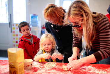 Sladke urice ustvarjanja v Vilinskem dvoru <em>Foto: Zavod Mars Maribor</em>
