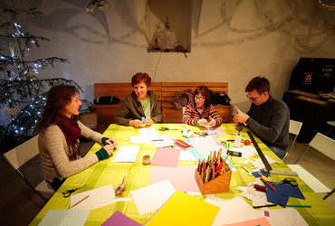 Sladke urice ustvarjanja v Vilinskem dvoru <em>Foto: Dejan Bulut</em>