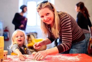 Sladke urice ustvarjanja v Vilinskem dvoru <em>Foto: Dejan Bulut</em>