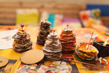 USTVARJALNICE IN PRAVLJICE IZ MARSOVE ČITALNICE: Veseli Božiček <em>Foto: Dejan Bulut</em>