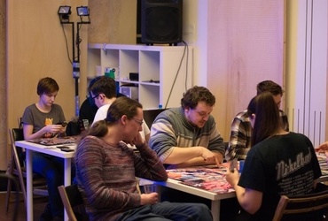 Animoku: večer animejev in namiznih iger <em>Foto: Društvo Zlati goblin</em>