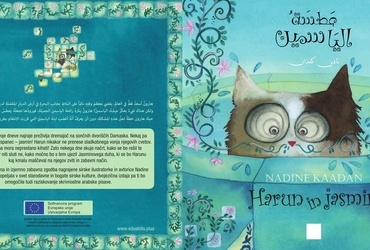 Harun in jasmin s sirsko ilustratorko in avtorico Nadine Kaadan