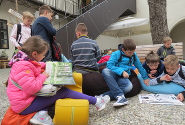 Žiga špaget gre v širni svet s pisateljico Aksinjo Kermauner