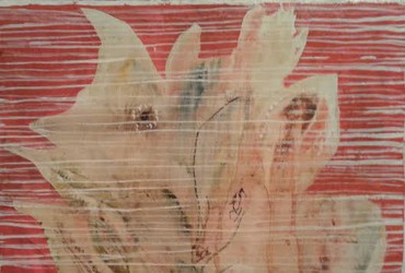 Liričnost barv na platnu <em>Foto: Zlatko Kavčič Svetina</em>