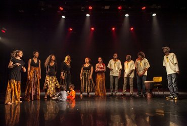 Medkulturni in medgeneracijski pevski zbor <em>Foto: Fotozate Tadej Bernik</em>