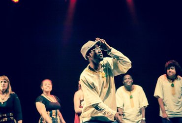 Medkulturni in medgeneracijski pevski zbor <em>Foto: Fotozate Tadej Bernik</em>