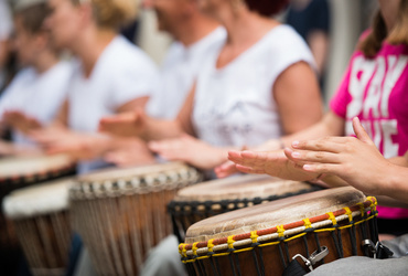 Zaključna bobnarska predstava <em>Foto: Saša Huzjak</em>