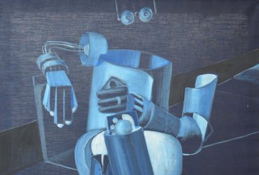 Jože Meglič, Meditacija, nedatirano.