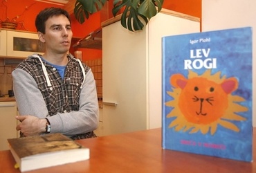 Pogovor z avtorjem Igorjem Plohlom <em>Foto: Črt Majcen</em>