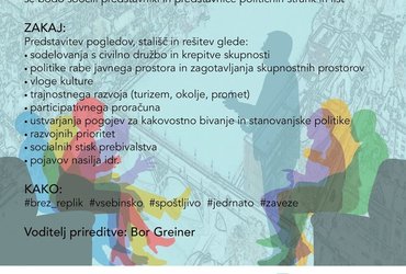 Vsebine in politika - kdo (naj) bo župan/ja? 