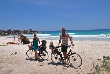 Mateja Mazgan: Z otroki po Sejšelih <em>Foto: Mateja Mazgan</em>