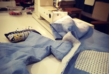 Šivalnica nadaljevalnica z Nino